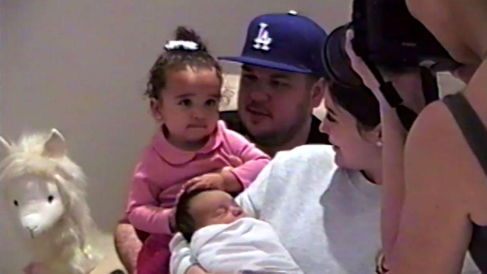  Rob Kardashian brought his daughter Dream to meet Chicago