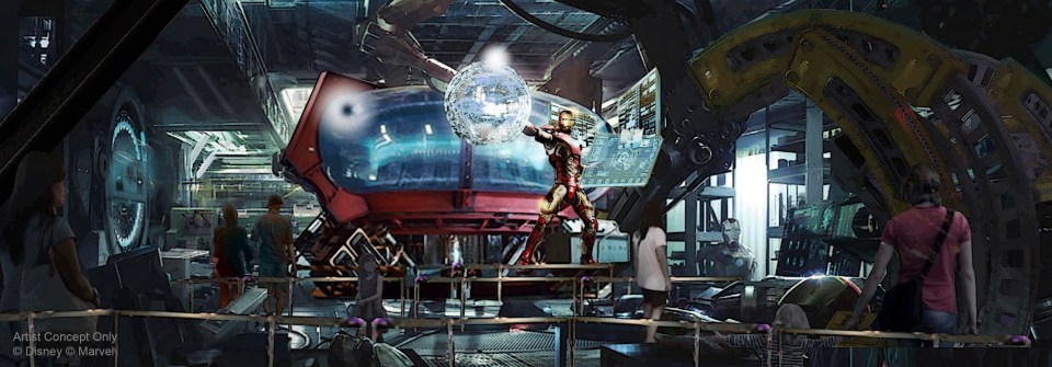 The existing Rock ‘n’ Roller Coaster is getting a Marvel-style makeover