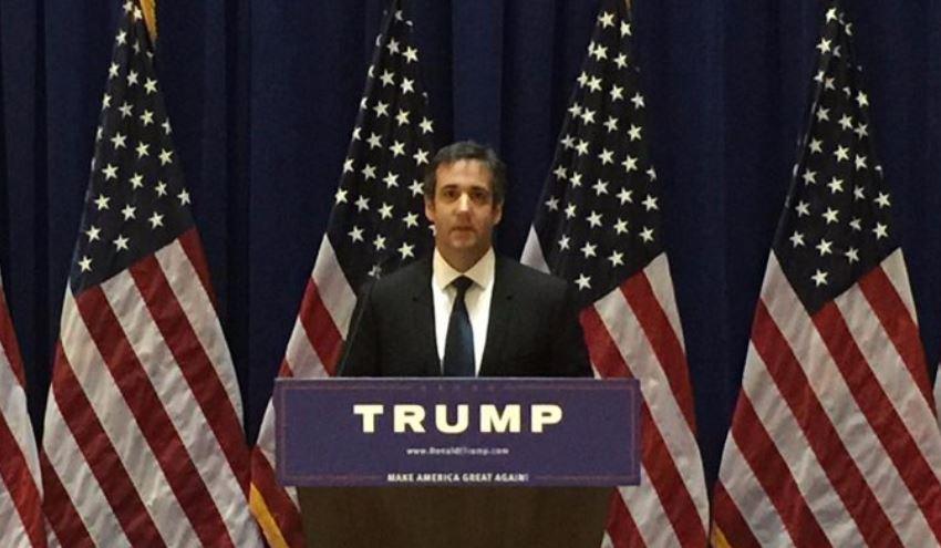  Michael D. Cohen - Trump's personal lawyer - says he made the payment using his personal money and it was totally legal