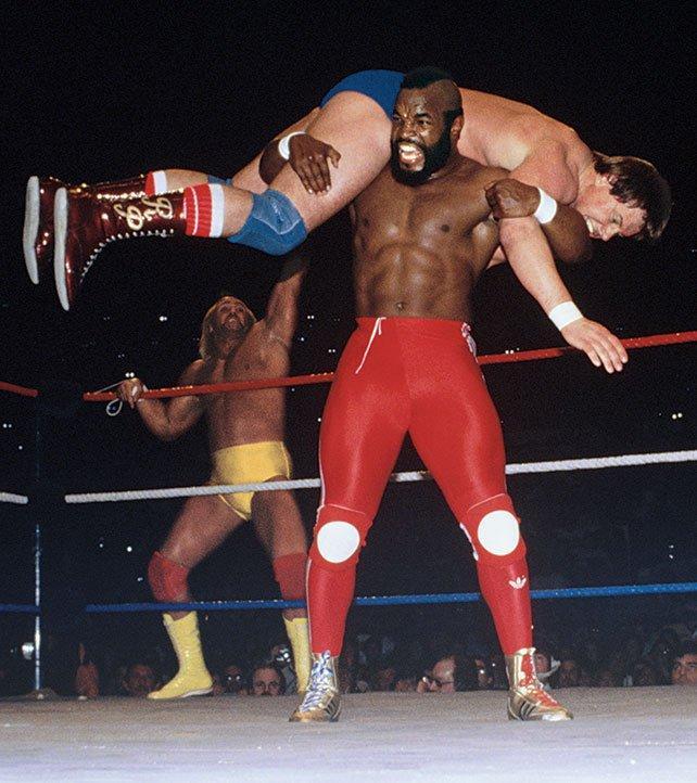  Mr T is the first ever WrestleMania M main event