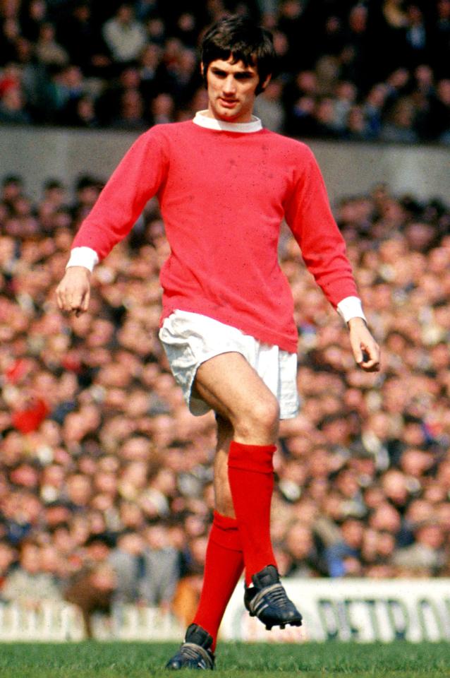  George Best is rated one of the greatest players ever