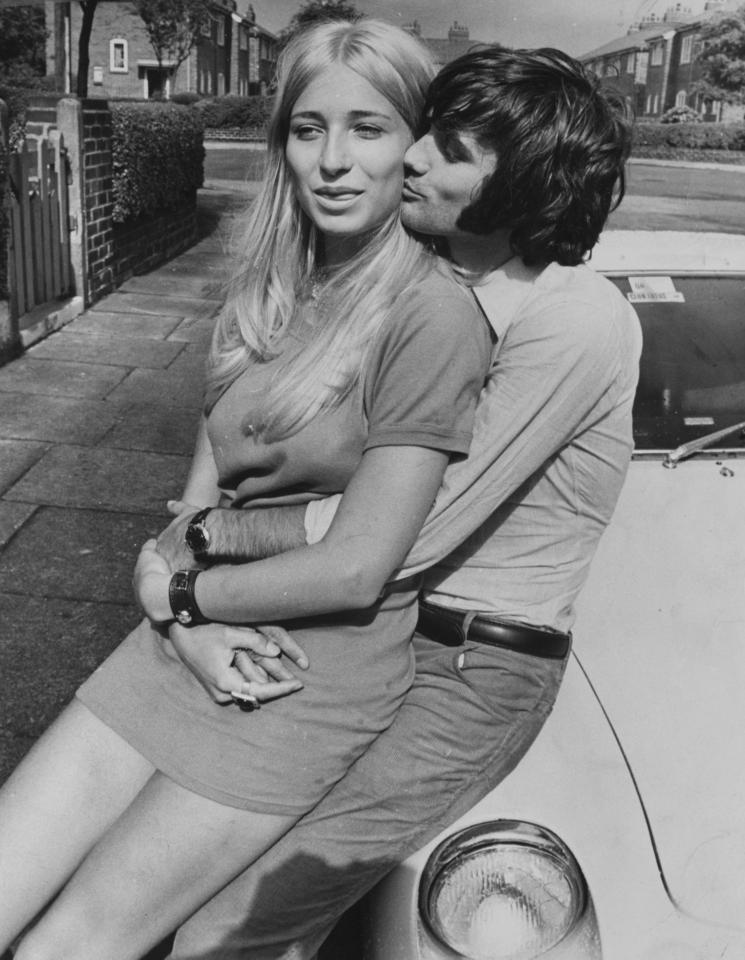  George Best was a legendary womaniser, here with girlfriend Eva Haraldsted