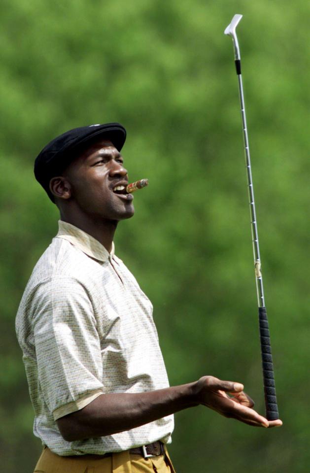 Michael Jordan caught the golfing bug while at the University of North Carolina