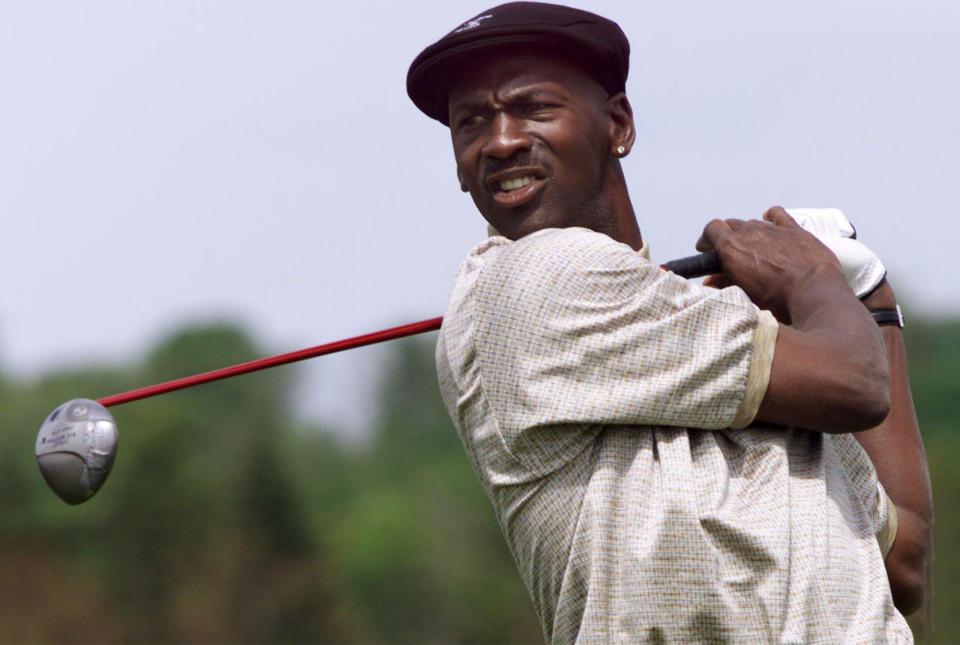 Michael Jordan is also a very keen - and talented - golfer