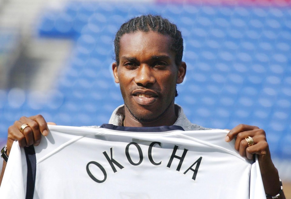 Jay-Jay Okocha actually drove to Bolton to complete his move to the club back in 2002