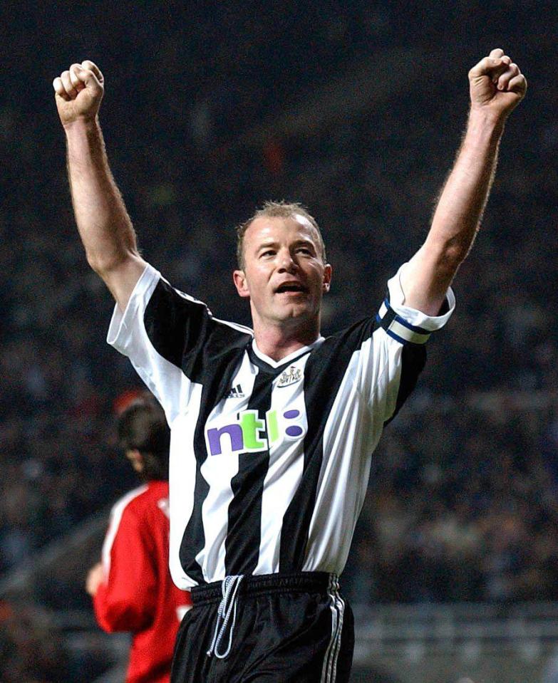  Alan Shearer is one of 65 English players to score a Premier League treble