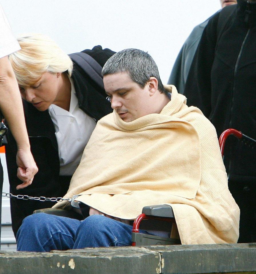  Ian Huntley, pictured on way to hospital, has made several suicide attempts in jail