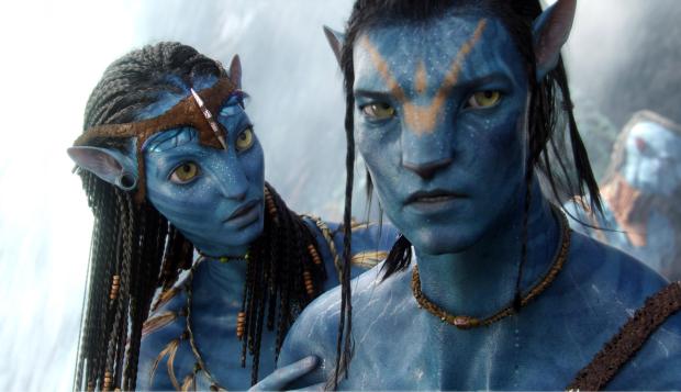 Neytiri and Jake Sully in the film Avatar