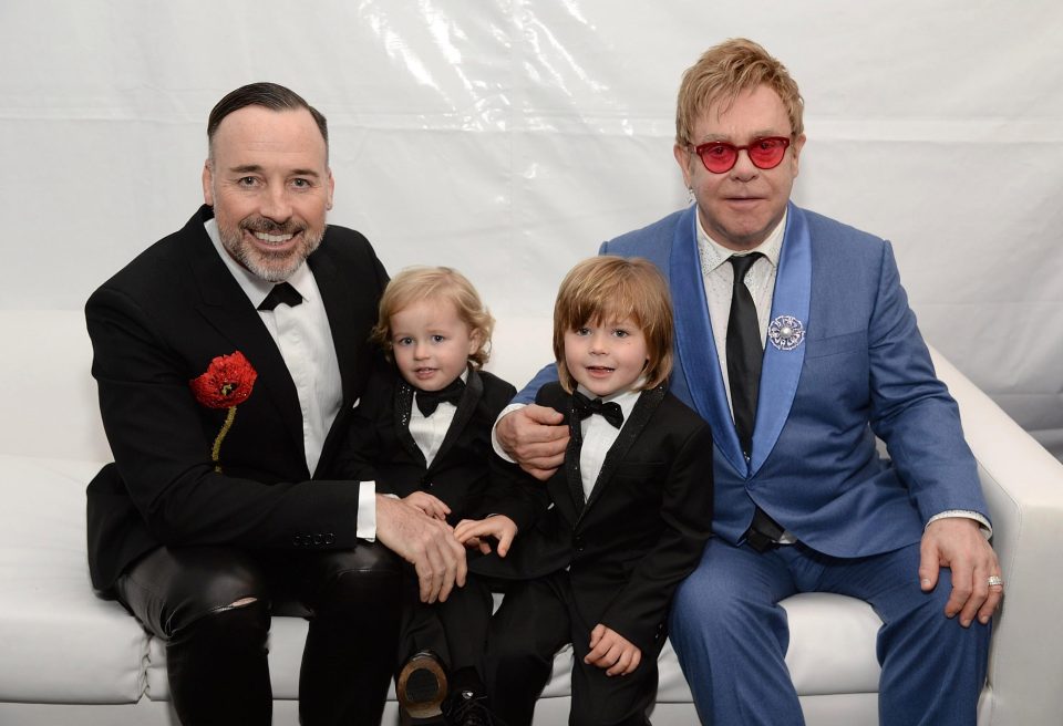  The 92-year-old also snubbed Elton's sons Zachary and Elijah and husband David Furnish