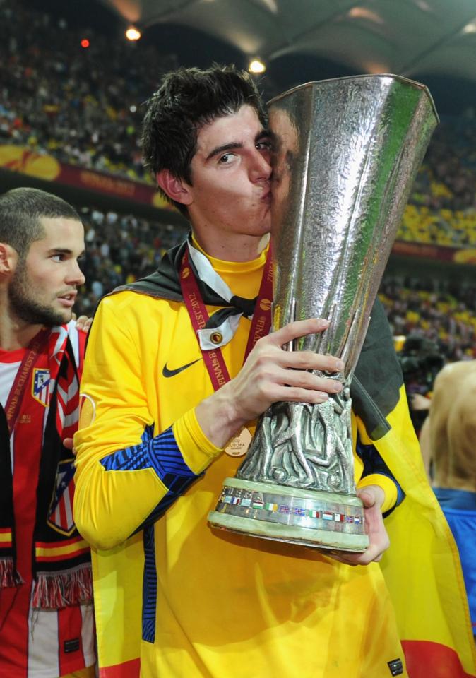  The Belgian spent three years in the Spanish capital while on loan at Atletico