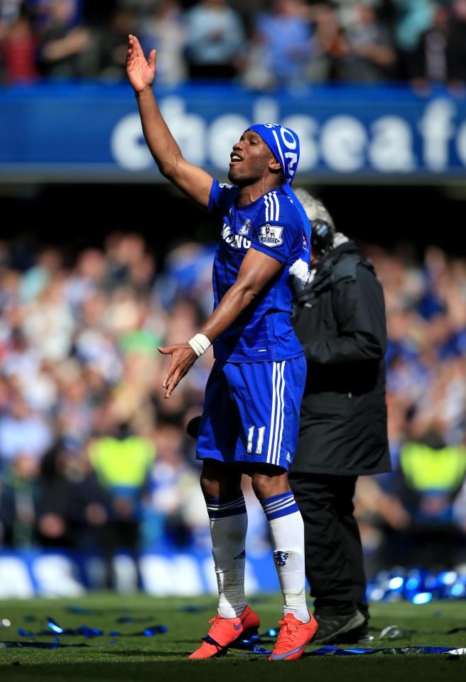  Didier Drogba scored over 100 goals in two stints at Chelsea