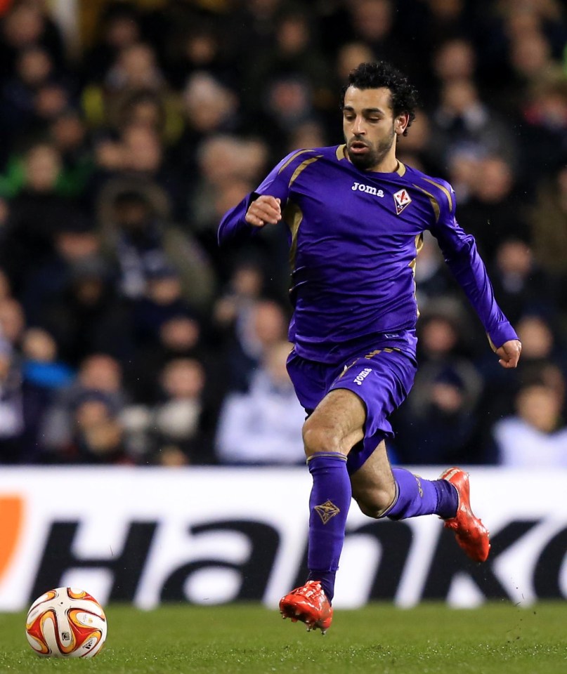 Salah was loaned out to Fiorentina and then Roma in an unsuccessful spell at Chelsea