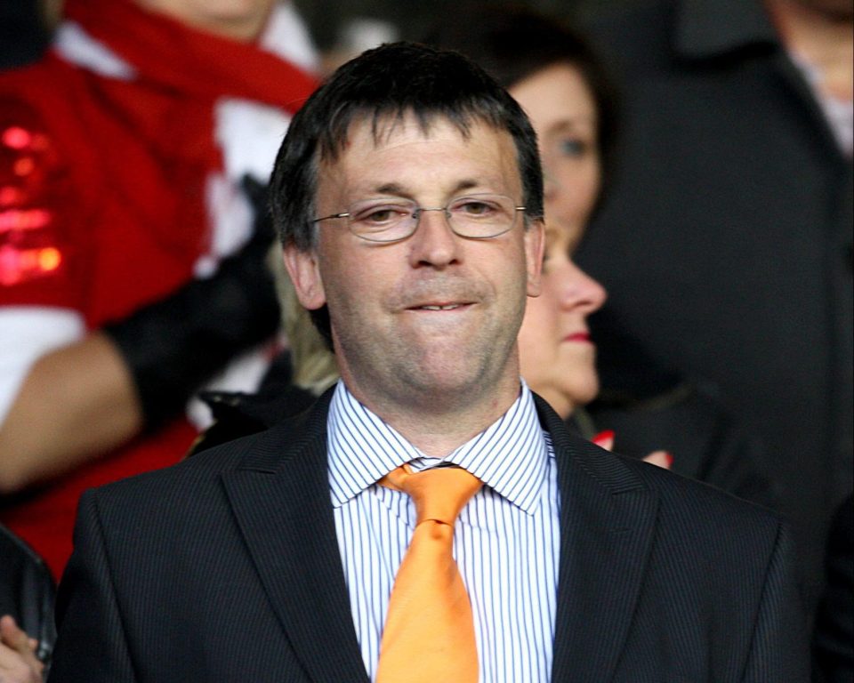  Karl Oyston has been forced to step down as Blackpool chairman