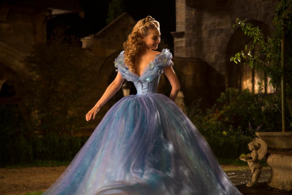  Lily James, also known for Baby Driver, starred in the live action Cinderella movie