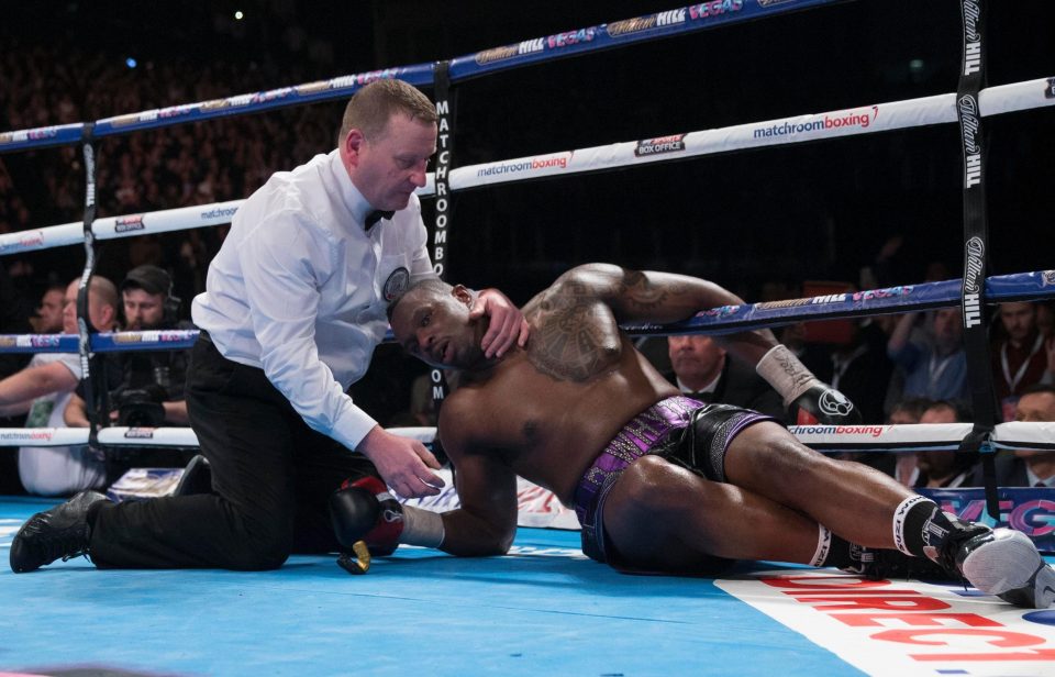  Dillian Whyte was saved by the referee in his scrap against Anthony Joshua - but fancies another crack