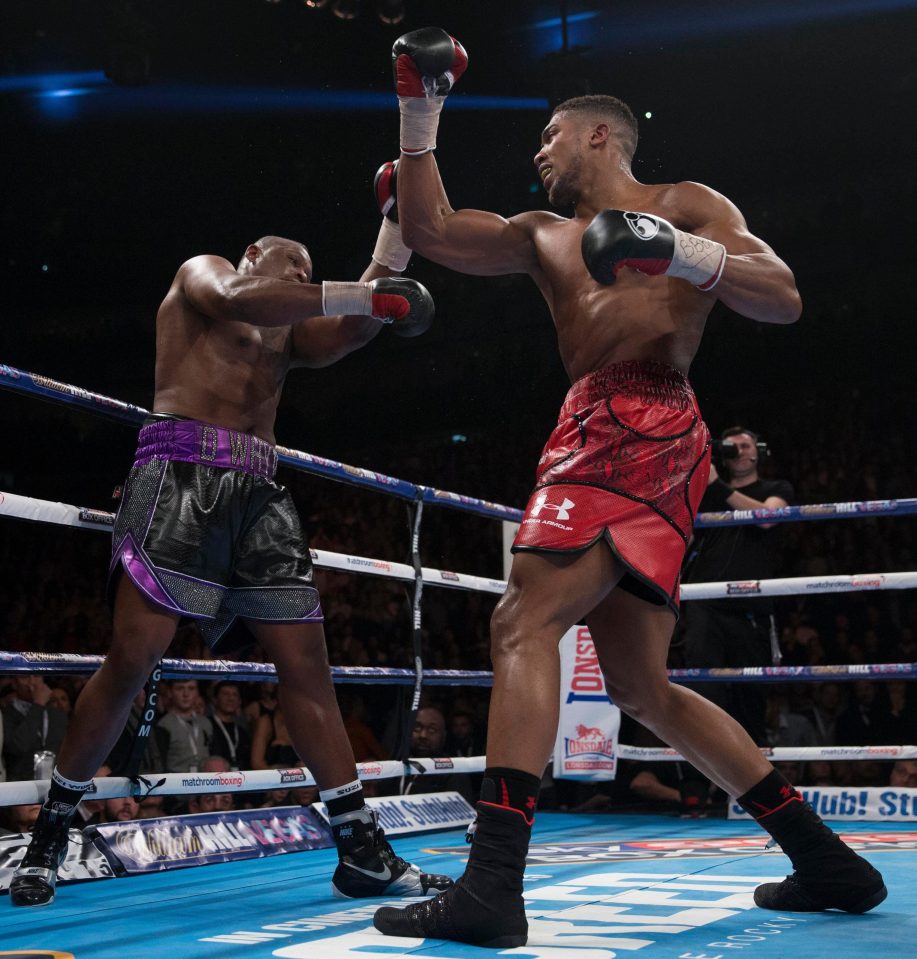  Dillian Whyte went into war with old foe Anthony Joshua back in 2015