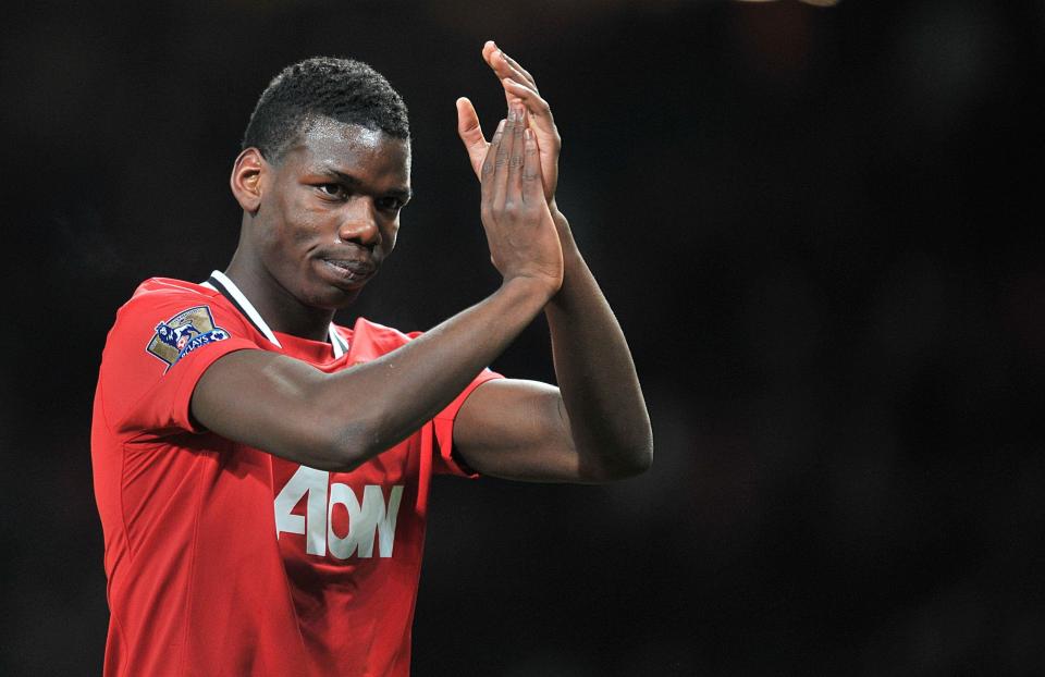  Paul Pogba was unhappy at being overlooked in midfield in favour of defenders