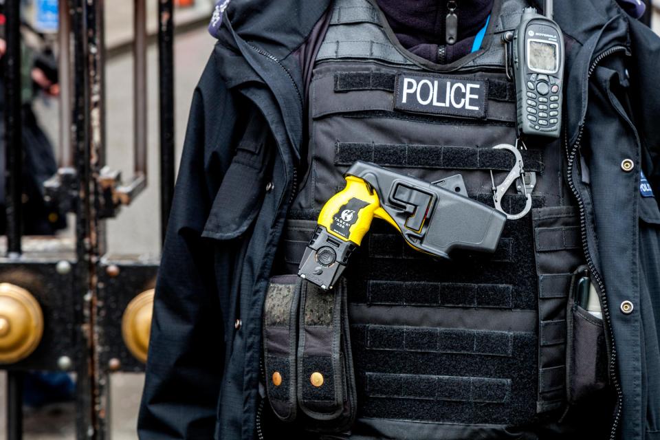  The NPCC said the number of officers in a force who are trained and equipped with Tasers will remain a decision for individual chief constables