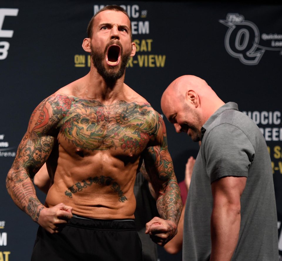  CM Punk last called the odds on an octagon match 18 months ago