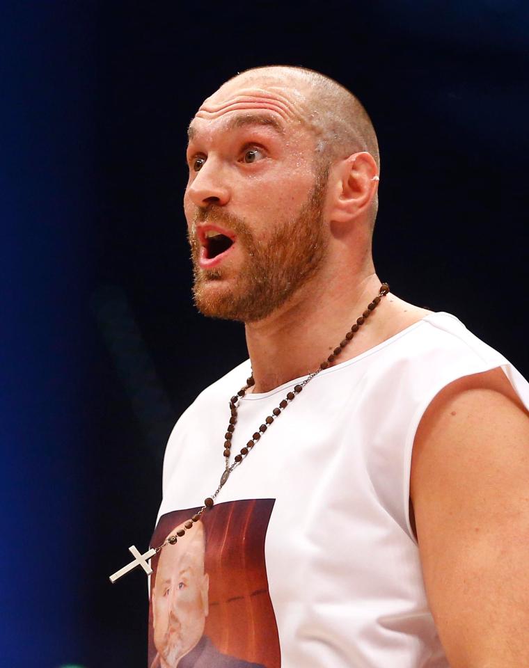  Tyson Fury branded Chris Eubank Sr a "disgrace" for the tweet and said Billy Joe Saunders was ready to beat his son