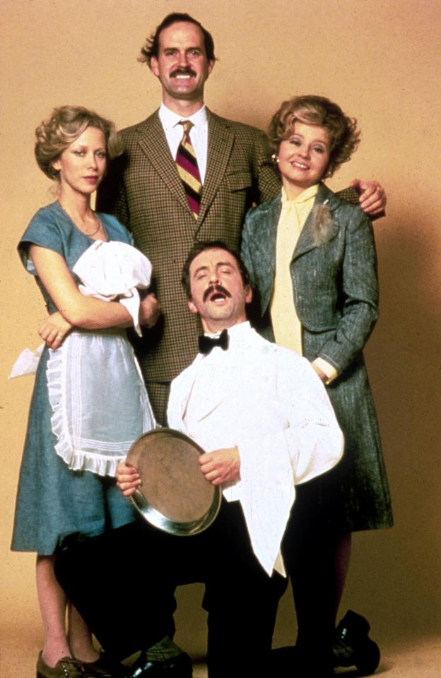  John Cleese won critical acclaim for his turn as Basil Fawlty in the hit BBC sitcom Fawlty Towers