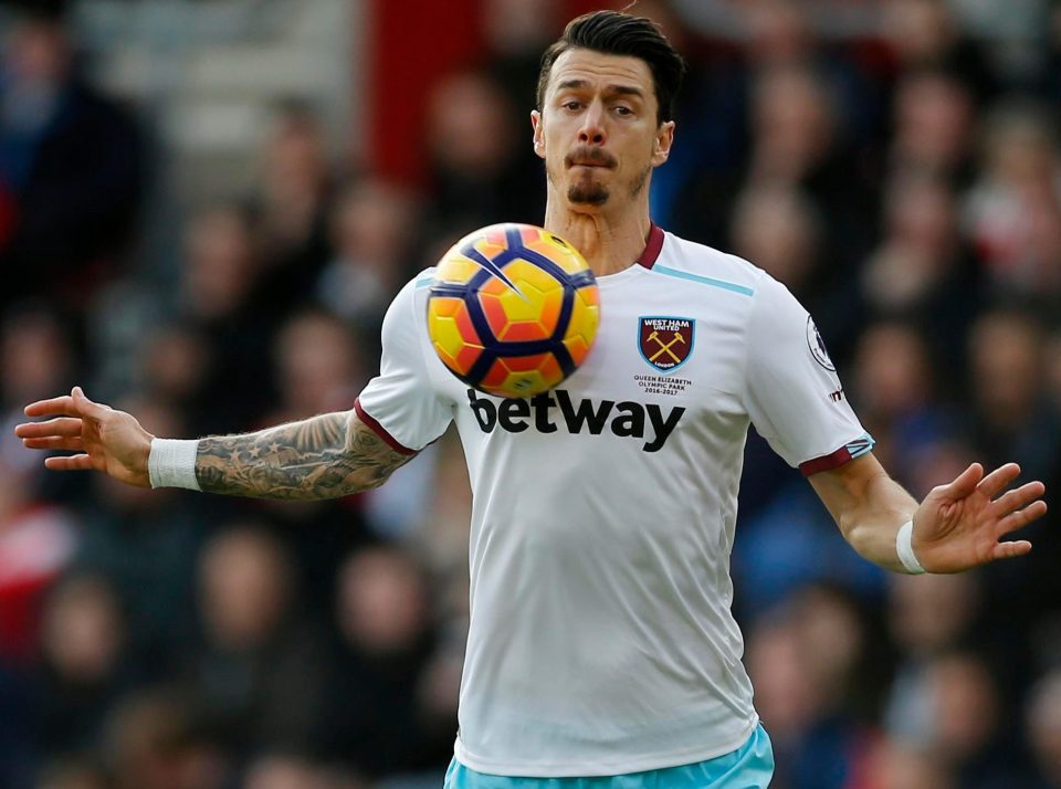  Jose Fonte has played just 24 games for West Ham since leaving Southampton