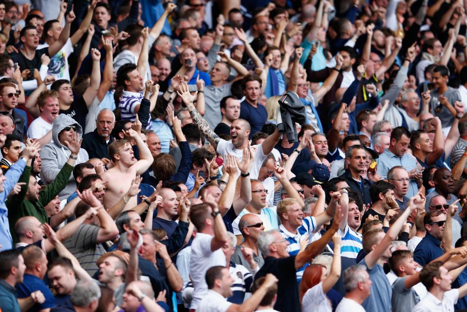  Tottenham fans are least loyal in England when it comes to the Champions League