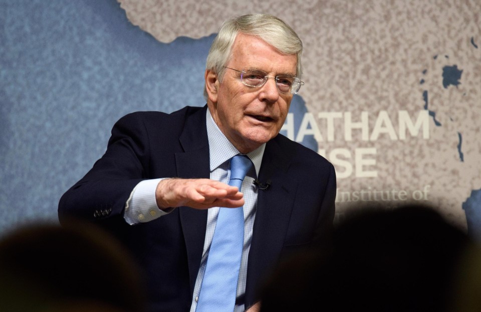 Sir John Major called on Parliament to ‘show their leadership’ in the upcoming crucial months of Brexit negotiations