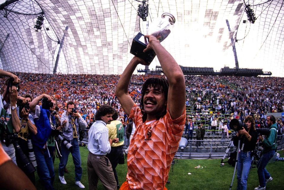  As a player Gullit won numerous medals, including Euro 1988 with the Netherlands