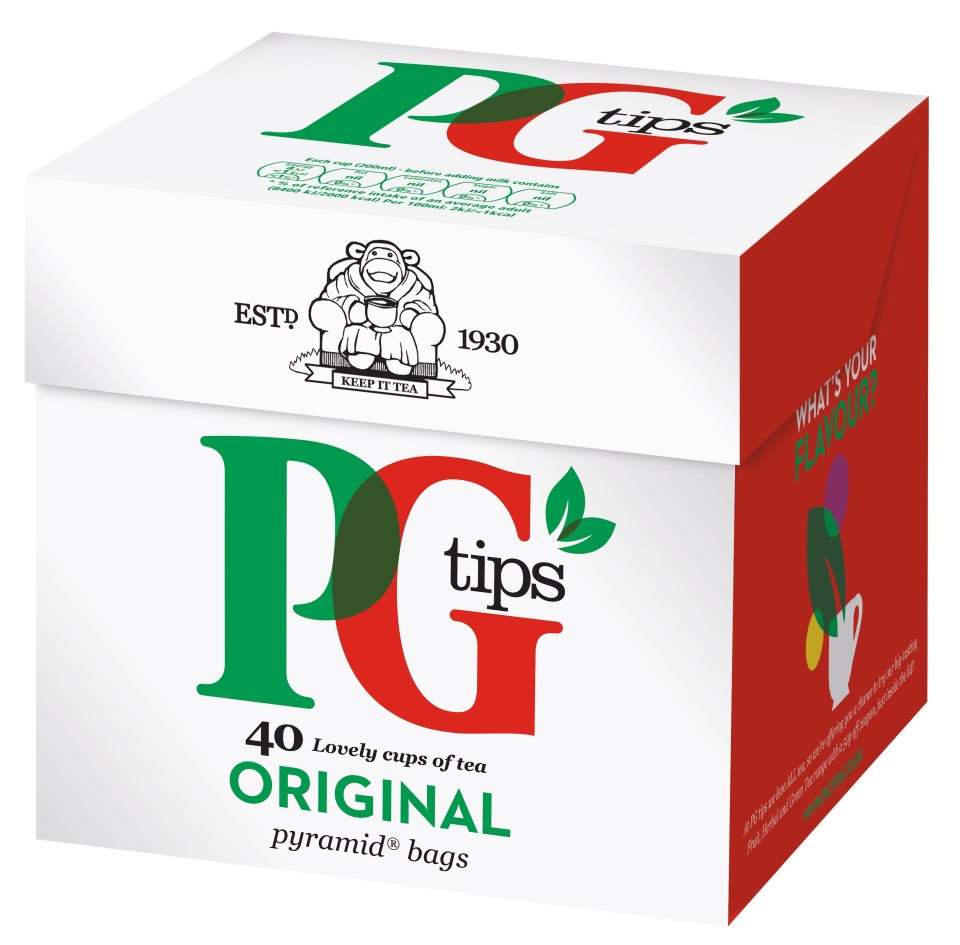 PG Tips will remove plastics from all of its bags by the end of the year