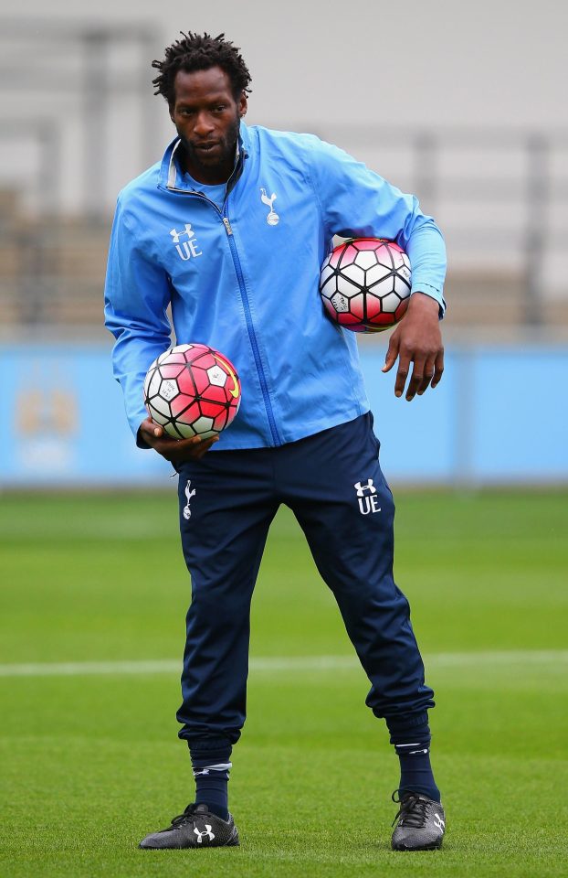  Ugo Ehiogu was a coach for Tottenham Hotspur