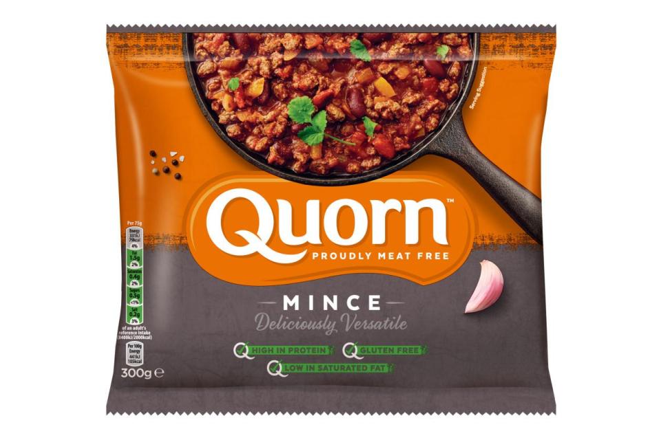  Quorn is primarily made from mycoprotein