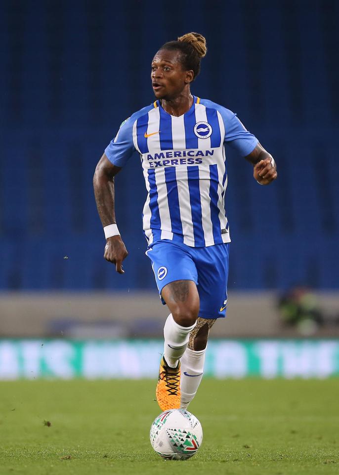  Brighton defender Bong has been at the club since 2015 and helped the Seagulls win promotion last year