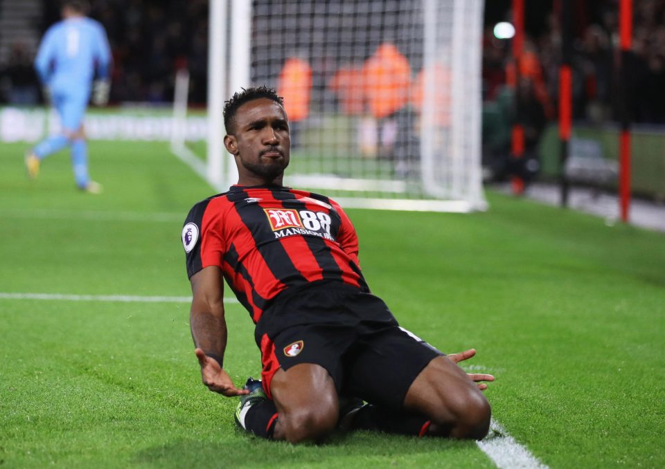  Jermain Defoe is back for Bournemouth and targeting a quick return to full fitness