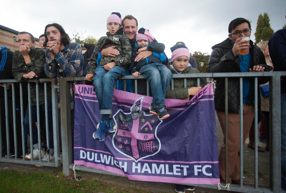  Fan of Dulwich Hamlet fear for the future of their side