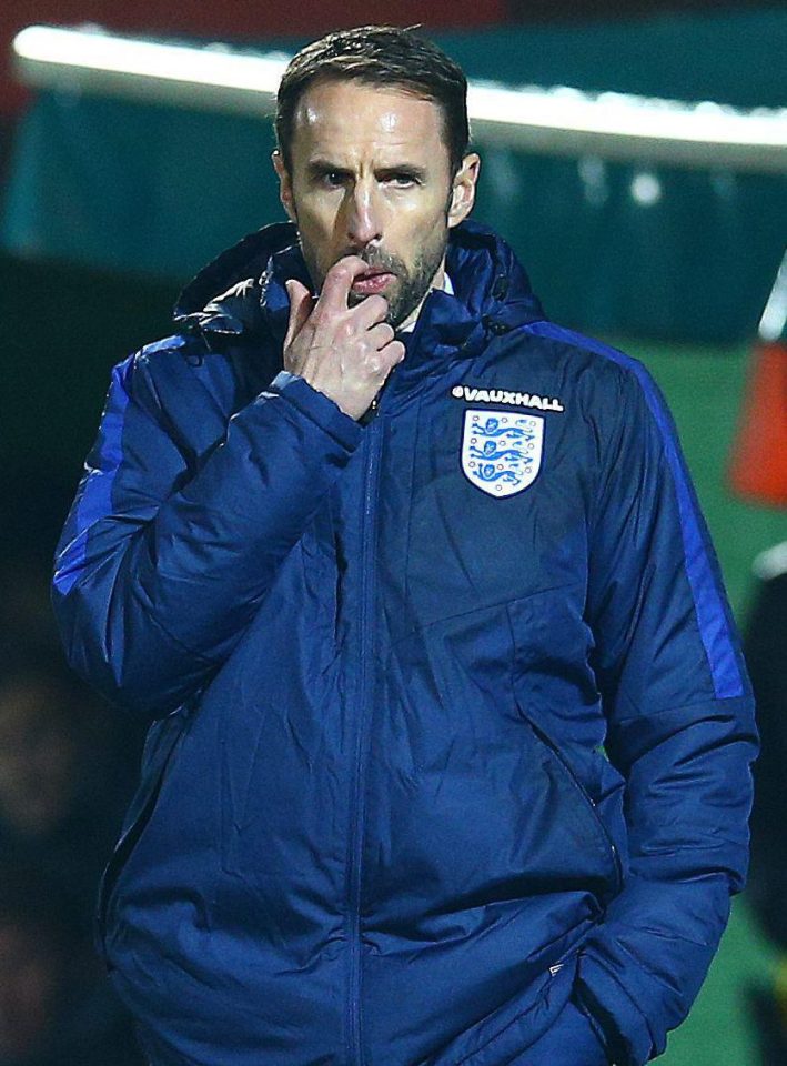  Gareth Southgate won't have to puzzle over what kit England will wear in Russia this summer