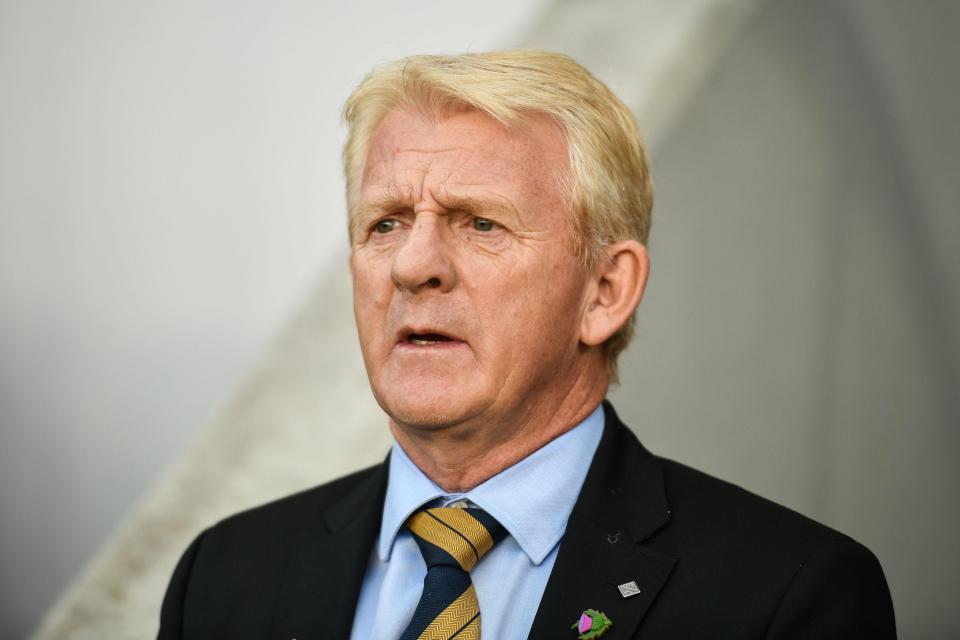 Scotland are looking for a permanent replacement for Gordon Strachan