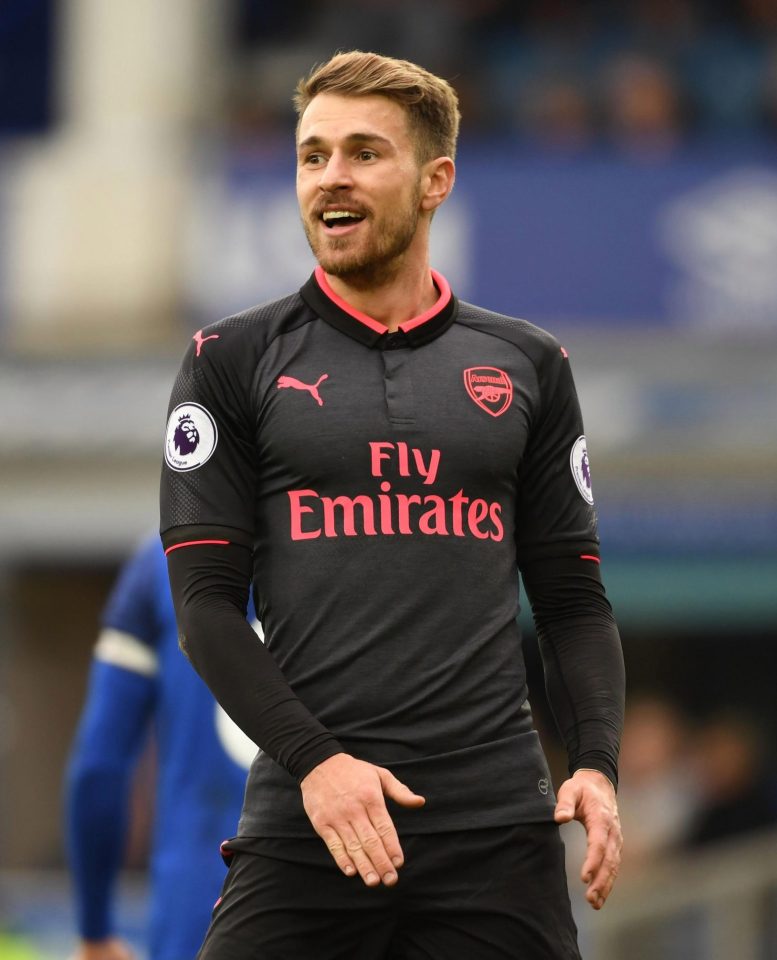  Ramsey's contract is due to expire at the Emirates next summer