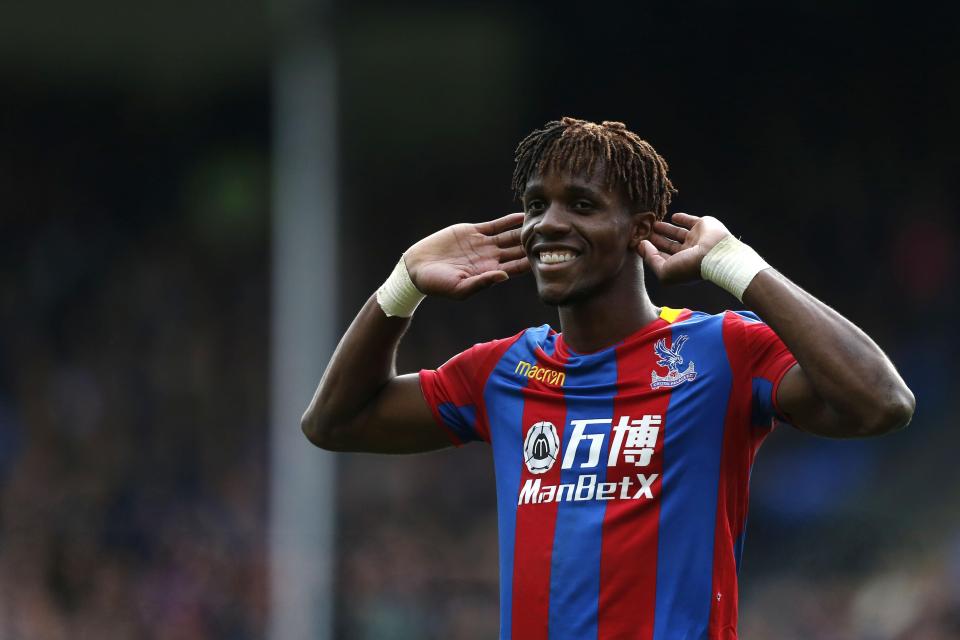  Wilfried Zaha has been oustanding for Crystal Palace this season