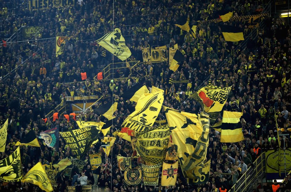  Borussia Dortmund fans famously love a night of European football