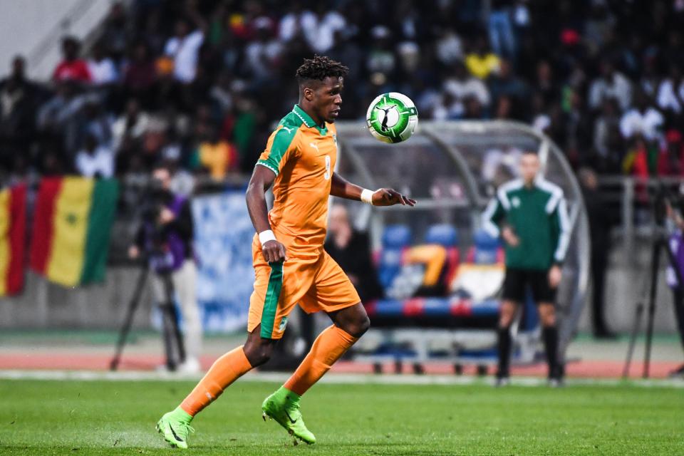  Wilfried Zaha is on his way to the World Cup with Ivory Coast