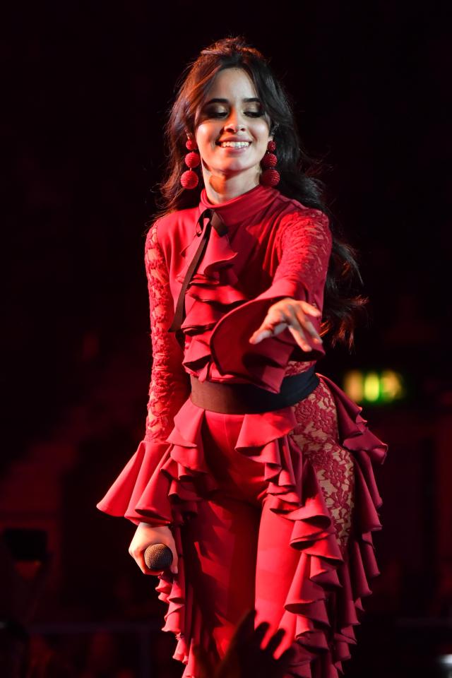  Camila's song Havana spent five weeks at the top of the UK charts