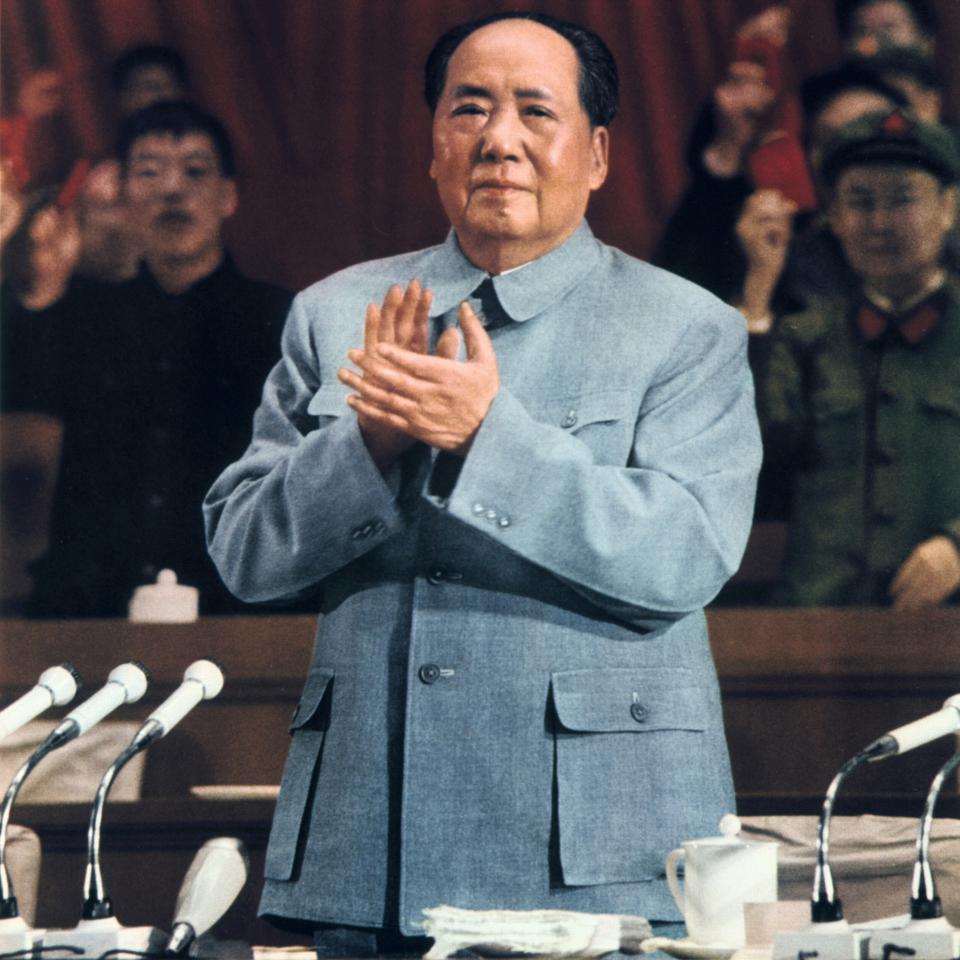  Jinping cemented his status as the most powerful Chinese leader since Mao Tse-Tung (Mao Zedong), pictured, who was communist leader from 1949 to 1976