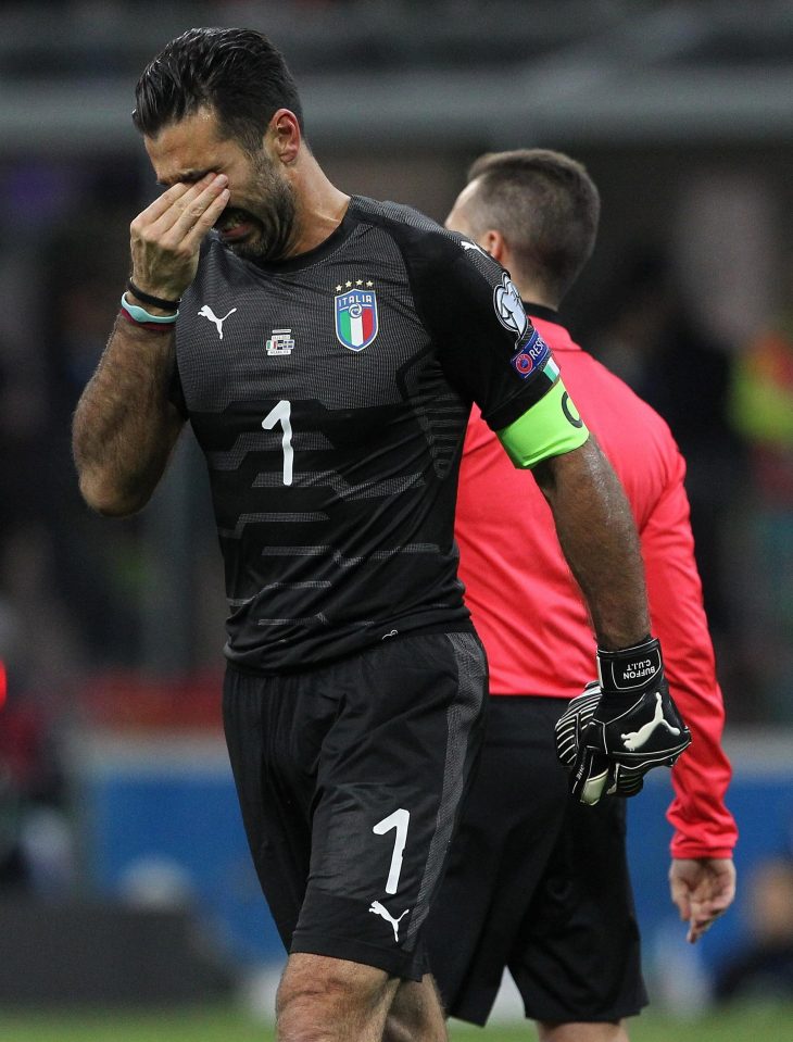  Gianluiigi Buffon may have reprieve after tearful goodbye as Italy No 1