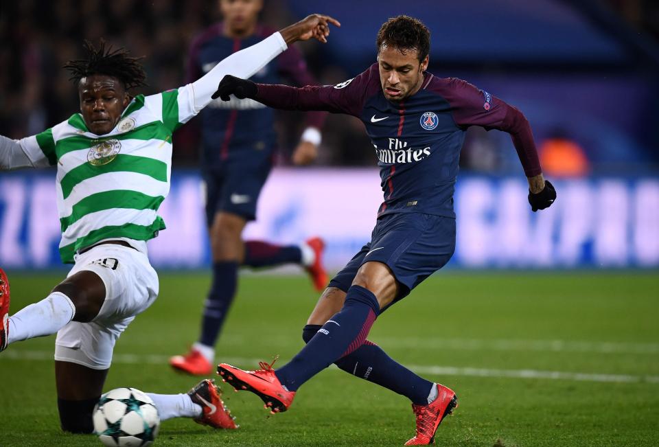  Neymar may be a 'big' player but he has small size eight feet