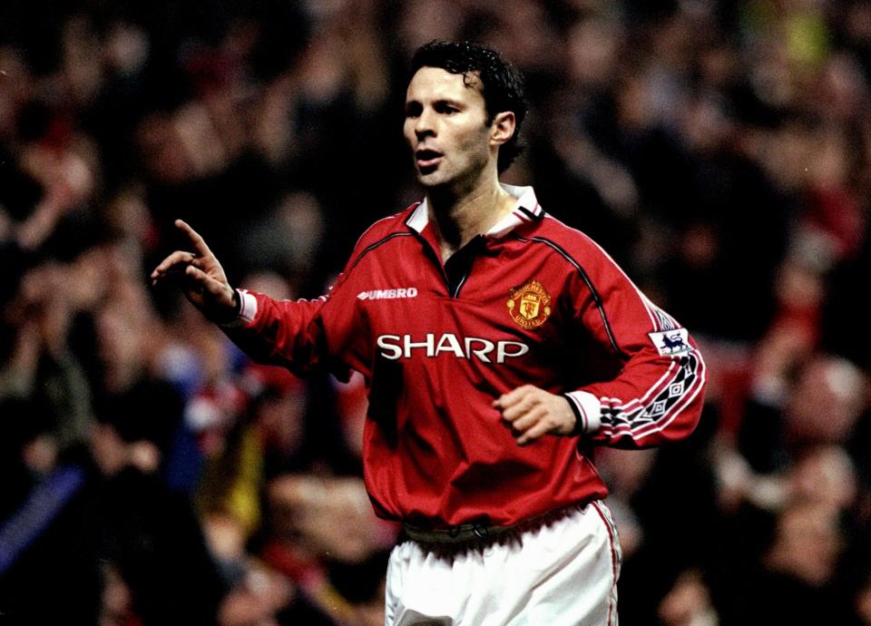  Ryan Giggs smashed three figures during his time at Man United