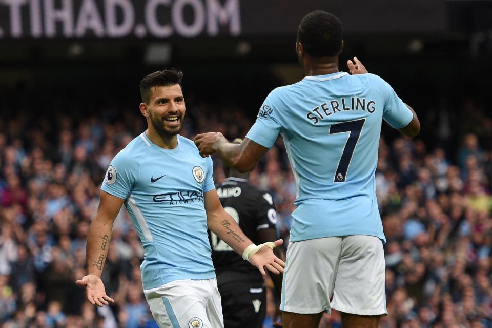  Mohamed Salah and Roberto Firmino overtook Sergio Aguero and Raheem Sterling with their efforts on Sunday, after the City pair's Saturday heroics