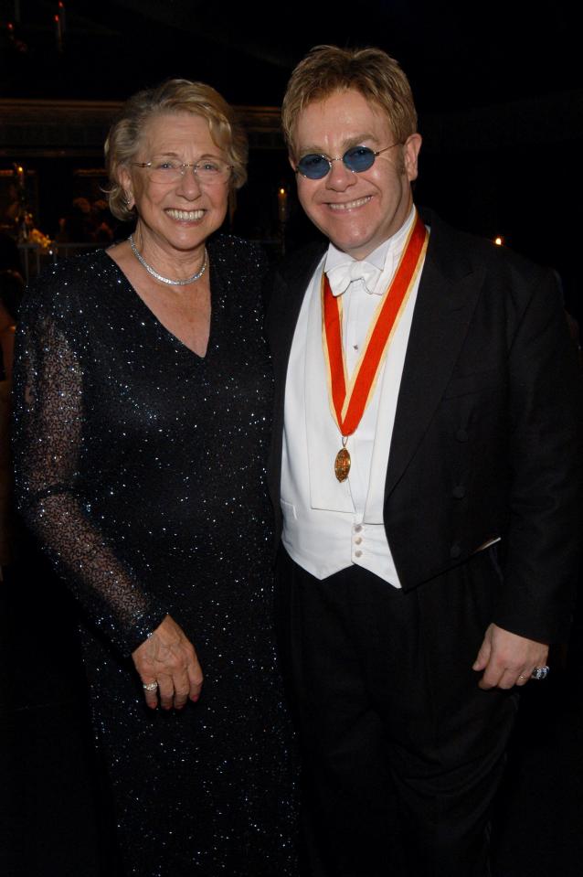  Sir Elton John’s late mum Sheila Farebrother snubbed him in her will having changed it three weeks before her death