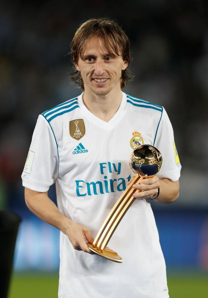  Driving in luxury is the aim of the game for Luka Modric