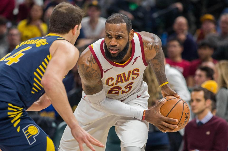  Cleveland Cavaliers player LeBron James was pipped to top spot by Conor McGregor